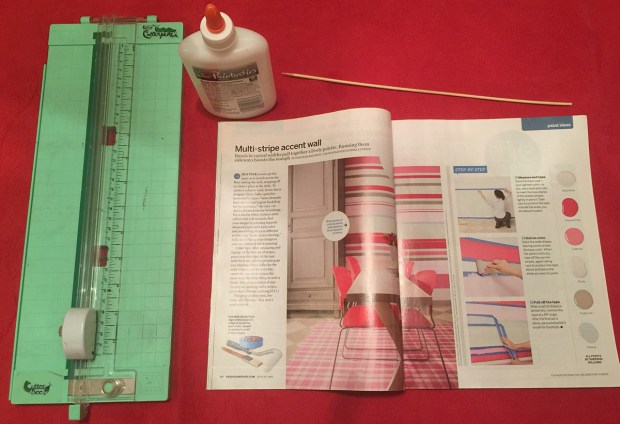 Recycled Magazine Craft 1