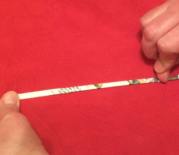 Recycled Magazine Craft 5